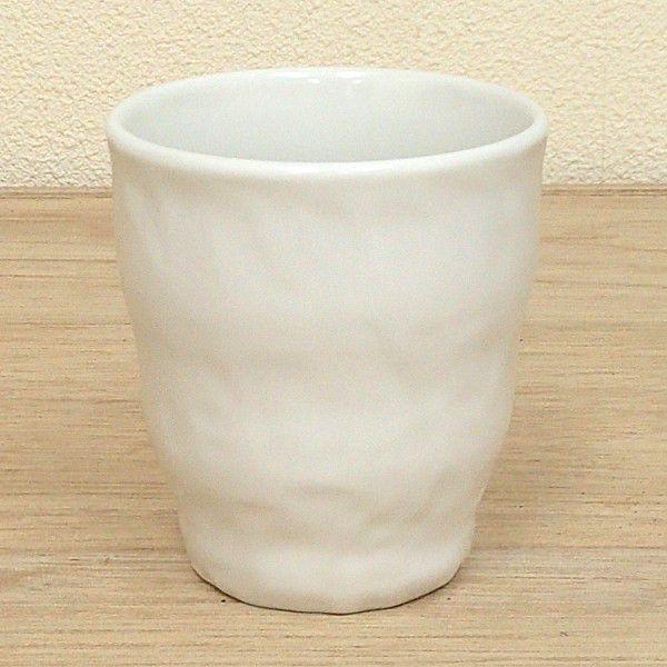 湯飲み 湯呑み 湯のみ茶碗 長湯呑み 白モダン 和食器 業務用
