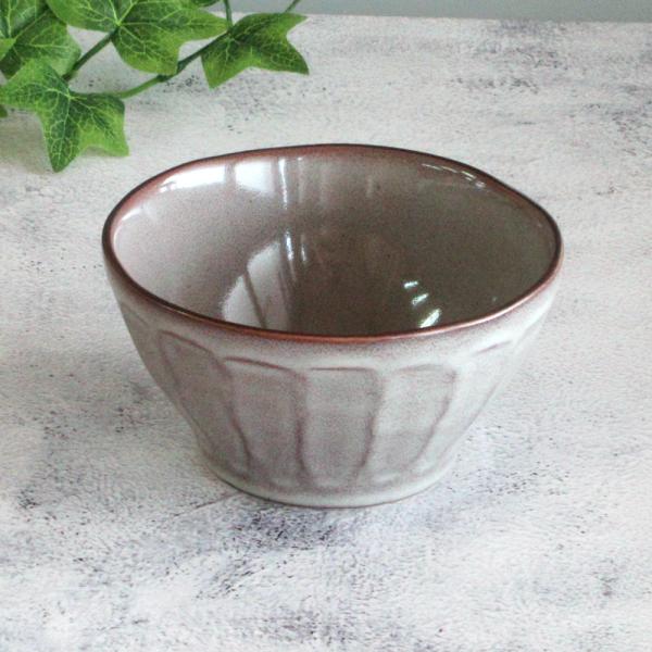 カフェオレボウル 13cm ストームグレー ラフェルム アンティーク調 おしゃれ 業務用 美濃焼