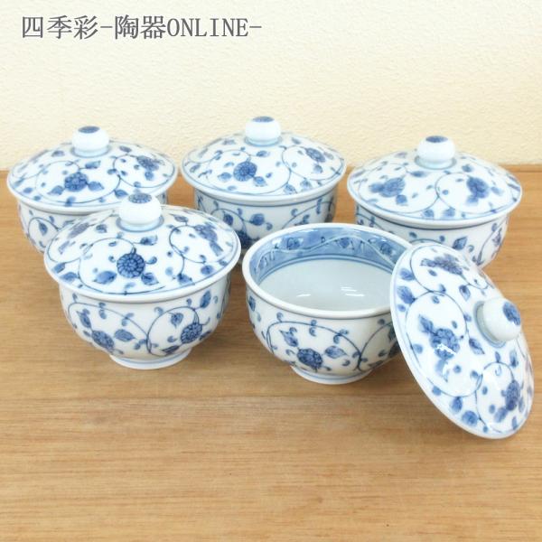 湯飲み 蓋付き湯呑み茶碗 5客セット バラの舞 湯呑み おしゃれ 湯飲み 蓋付き湯呑み茶碗 5客セット バラの舞 湯呑み おしゃれ