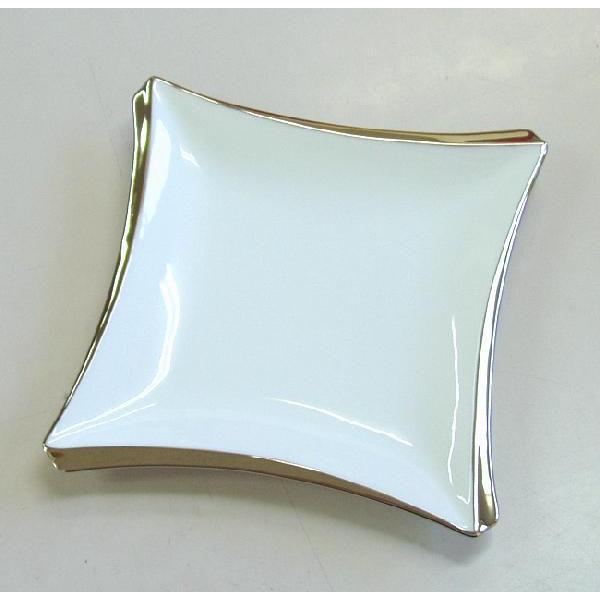 中皿 角皿 15cm パン皿 プラチナ Parfaitパルフェ おしゃれ業務用 美濃焼 Spf 003p 四季彩 陶器online 通販 Yahoo ショッピング