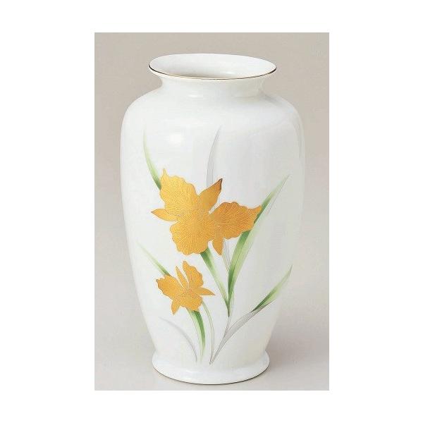 美濃焼花瓶 金カトレア 2号 1本 仏壇 仏具 陶器 花瓶 : おぶつだんの