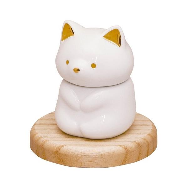 サイズ：幅10×奥行10×高さ10cm 素材：陶磁器骨壺の中に収納できる布袋付。