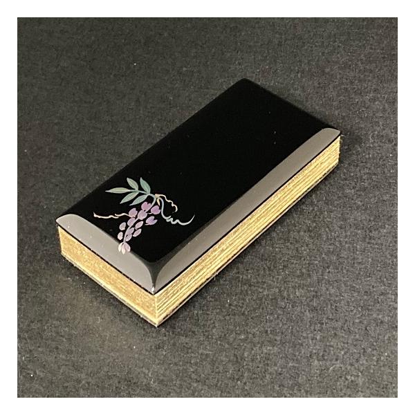 蒔絵 過去帳 藤 3.5寸○日付入・日付なし○日本製 過去帖 帳面 戒名 法