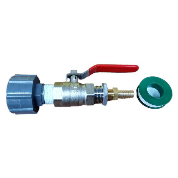 タマローリーバルブニップルセット 家庭水道用(15〜16mm)ホースへ