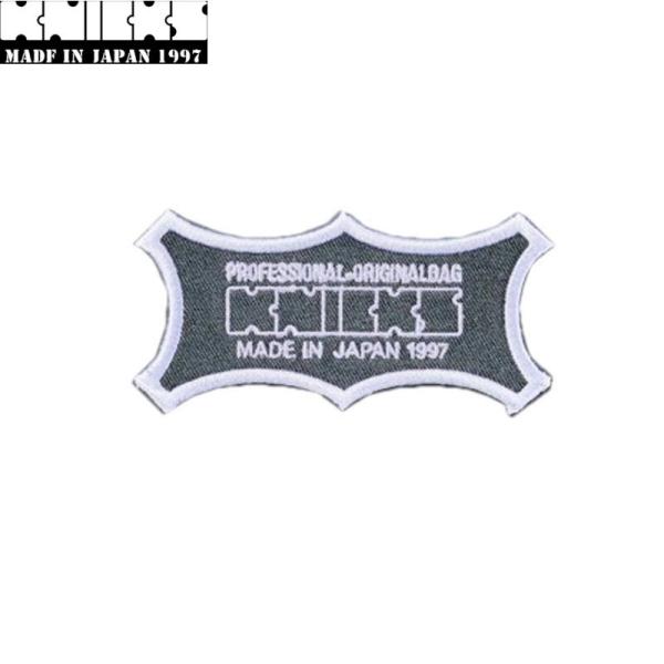 KNICKS ニックス W-1BW●アイロン付け可能※他社類似製品（例：腰袋／小物ポーチ等）への貼り付け等はご遠慮願います。