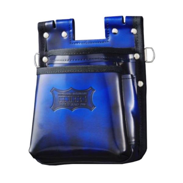 ニックス鳶職向仕様ツーウェイタイプガラス革2段腰袋おまけ付き