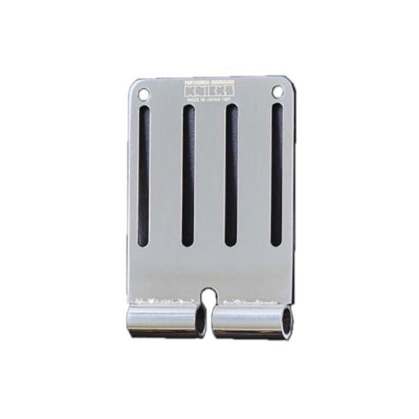 SUS304ベルトループ・総磨きタイプ・磨き研磨によって多少傷がつく場合がありますサイズ：縦97mm×横65mm×奥行10mm(パイプ外径)