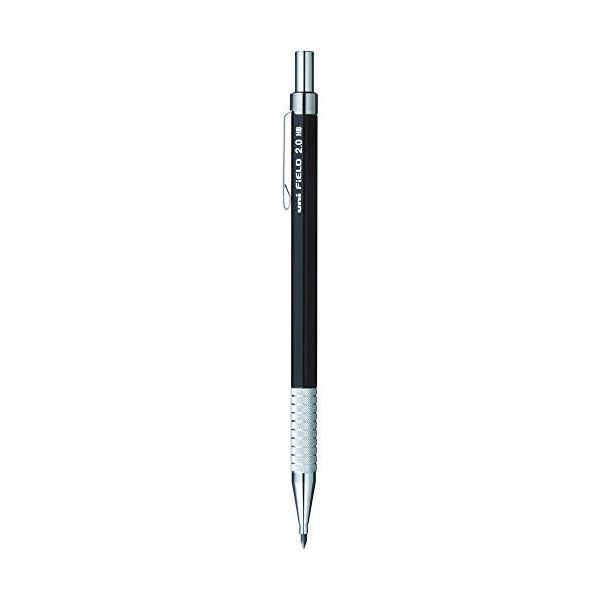 三菱鉛筆 uni フィールド 建築用シャーペン 2.0ｍｍ 建築用 HB芯 M20-700-1P-HB 木材へのマーキングに便利 ローレット金属グリップで軍手でもスベリにくい◇