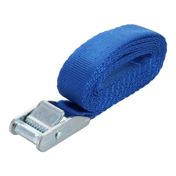 簡単に荷締めができる！【特長】●ベルト式だから、結束固定するものを傷つけにくい！【用途】●軽量物の荷締めに●家庭内や倉庫内の荷崩れ防止に●旅行や収納時などのケースの開き防止に※けん引、吊り下げには絶対に使用しないでください【材質】●ベルト:...