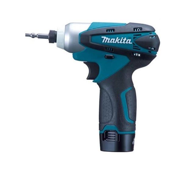 マキタ 充電式インパクトドライバ TD090DWX(青)(10.8V 1.3Ah)セット品 (本体・充電器・バッテリ×2個・ケース付) コードレス
