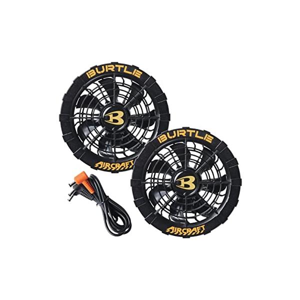 【新品・未使用】BURTLE AC310 FAN UNIT 17V 2個セット Amazon.co.jp: バートル BURTLE 黒ファン＋新型17V黒バッテリー
