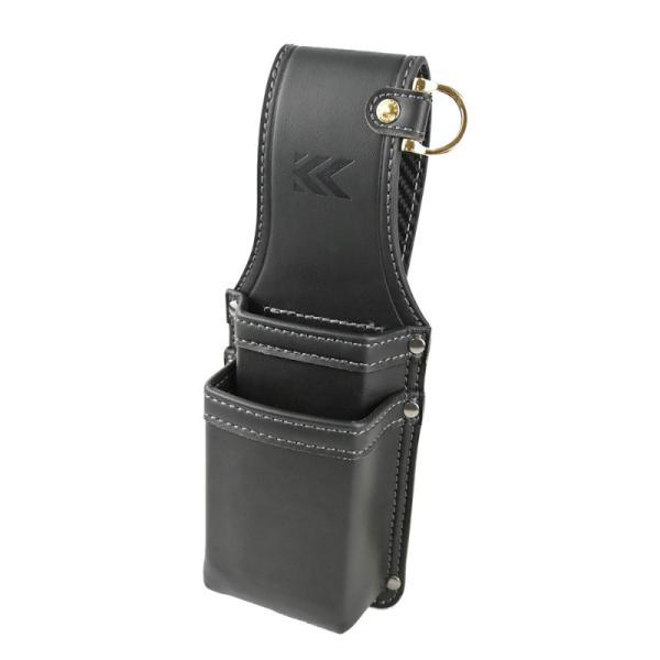 ●ベルトを外さずに装着可能ベルトループの部分が面ファスナーになっており、ベルトの途中から着脱が可能。必要に応じた取り外しが簡単に行えます。●補強による耐久性向上収納外側のパイピングは補強材を入れ、2重のステッチで剛性を高めることで型崩れを防...