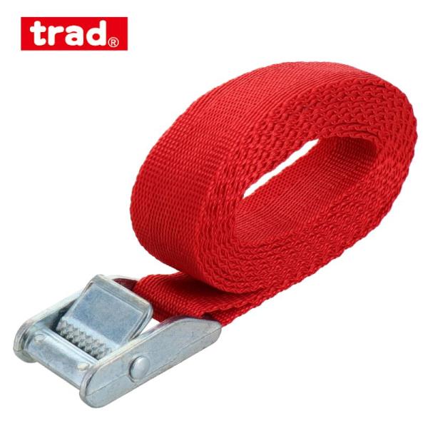 <特長>●ベルト式だから、結束固定するものを傷つけにくい！<仕様>ベルト長さ 2mベルト幅 25mm耐荷重 80kg破断強度 400kg<材質>●ベルト：ポリエステル●バックル：亜鉛合金<用途&gt...