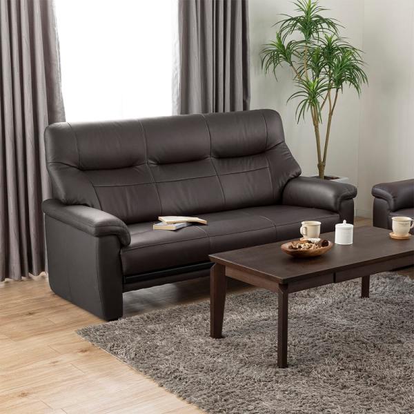 3人掛けソファ マーレ 奥浅(78cm) D-T2448 (配送員設置) : 島忠