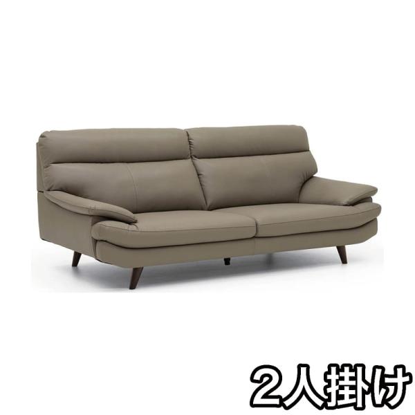 O　２／2 ACTUS S5507レザーソファー　グレー five by five | S5507 カウチソファ｜【公式】ACTUS online