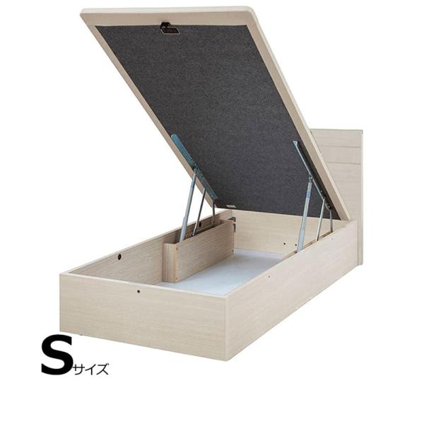 ドリームベッド ベッド ベッドフレーム シングル リフト 収納 衣類