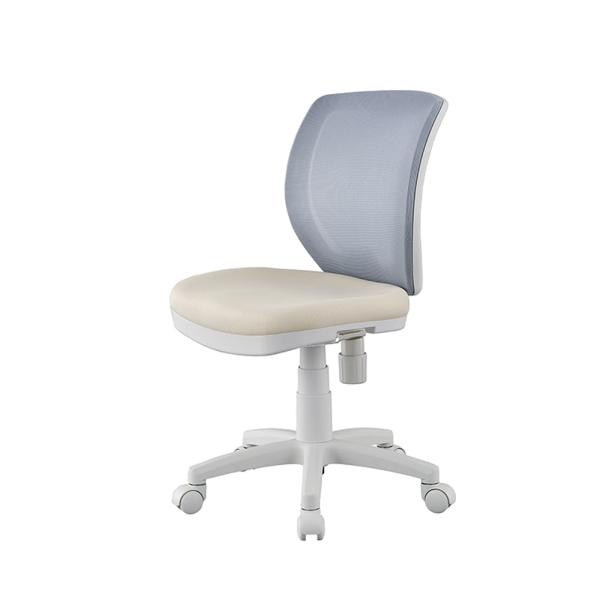 【サイズ】幅52cm ×奥行57cm ×高さ81cm【材質】張材：ポリエステル【カラー】グレー／ベージュ◆張地から樹脂パーツまでチェア全体を１色の「アースカラー」でまとめた新シリーズチェア◆背もたれには、通気性に優れたメッシュを採用、ロッキ...