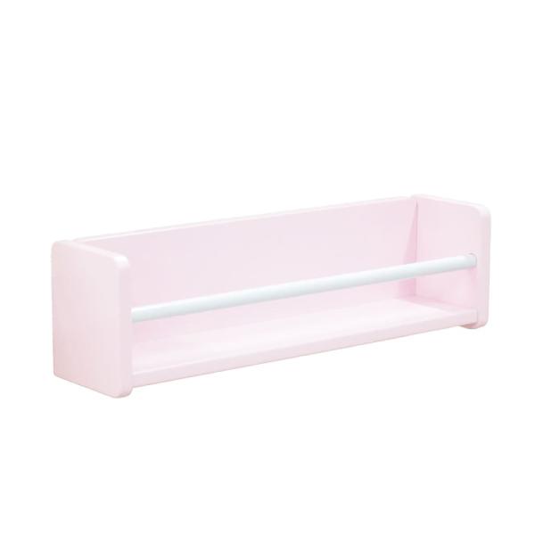 【サイズ】幅60cm ×奥行18cm ×高さ17cm【材質】カラー塗装化粧繊維板【カラー】5Y)ライトピンク◆2段ベッド　ミンキー専用　ラック◆選べる組み合わせ　カラーバリエーション本体２色(WH/NA)×カラーパネル５色(WH/LBL/N...