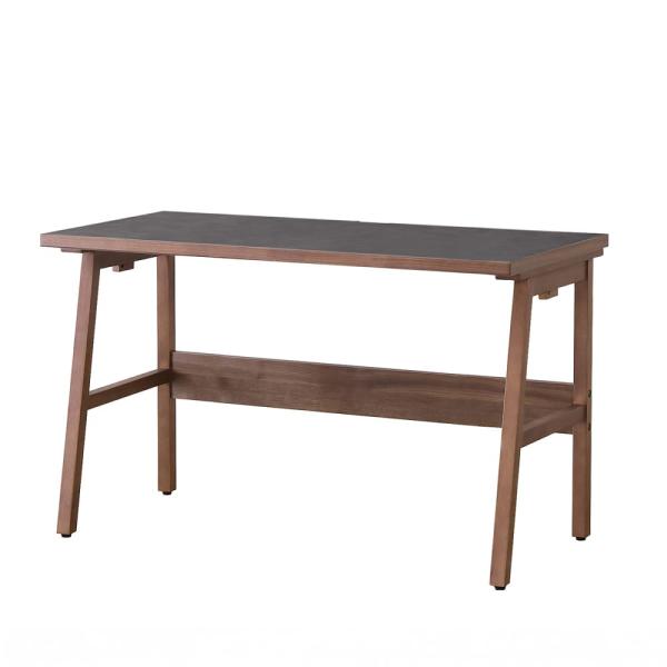 シギヤマ家具工業 デスク ミム 幅120cm 脚MBR/天板BK (配送員設置
