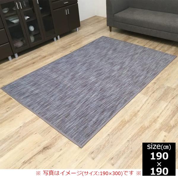 竹のラグ 竹ラグ DXフォース 190×190 GY (宅配便) : 島忠・ホームズ Yahoo!店