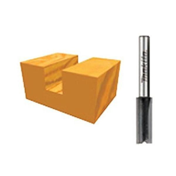 マキタ D-08165 ストレートビット刃 呼び寸法10mm(2枚刃) 軸径6mm [ルータ・トリマ用] トリマビット ◇