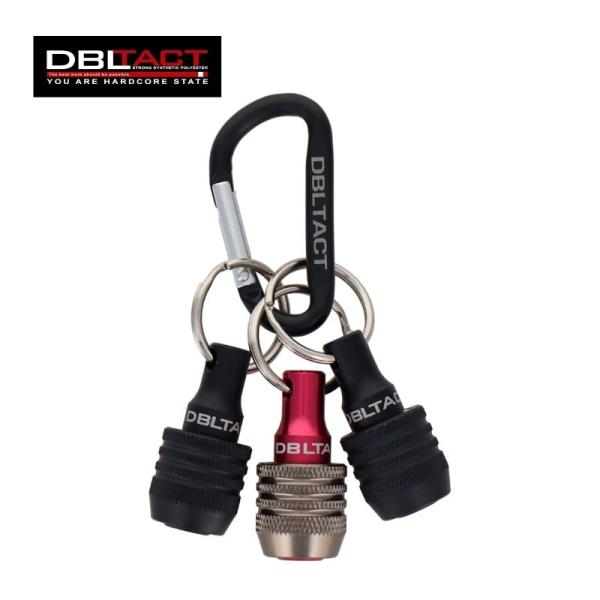 <特徴>6.35mm六角シャンクの各種先端工具の保持に！持ちやすく操作性が上がる本体形状とローレット仕上げにより、手袋などを装着したままでもビットの着脱がしやすい！アルミ軽量仕様！差し込むだけでオートロック、簡単装着！※外す時は...