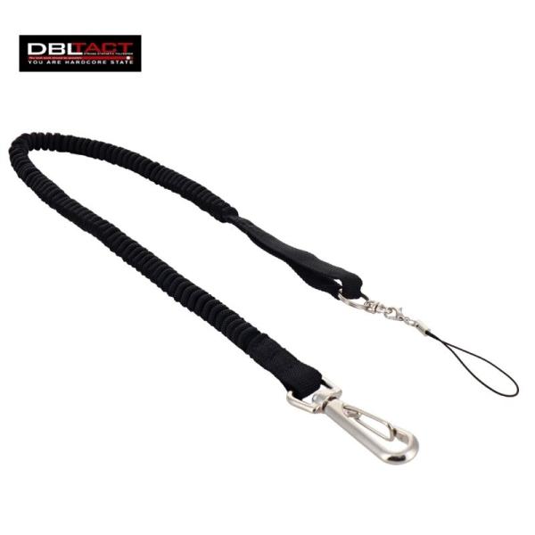 DBLTACT(ダブルタクト) DT-ST-05BK 布製安全コード ブラック ●