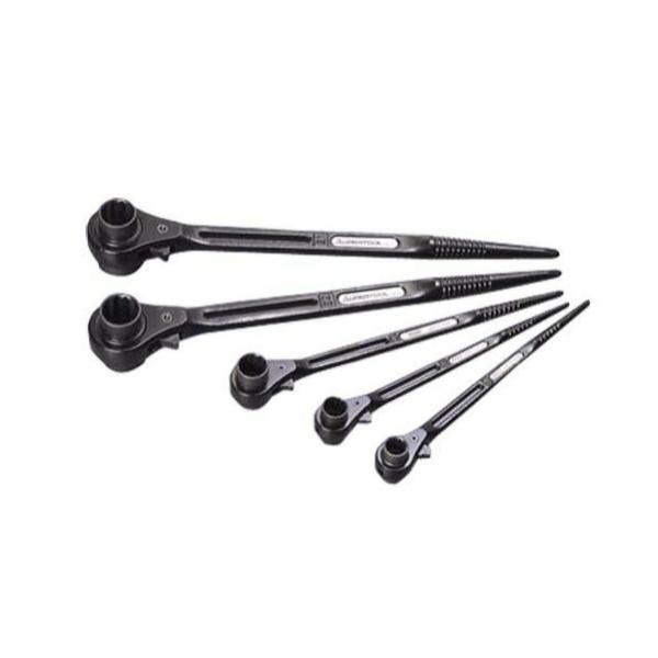 スーパーツール 両口ラチェットレンチ/スライド穴付 RNR1924 19×24mm