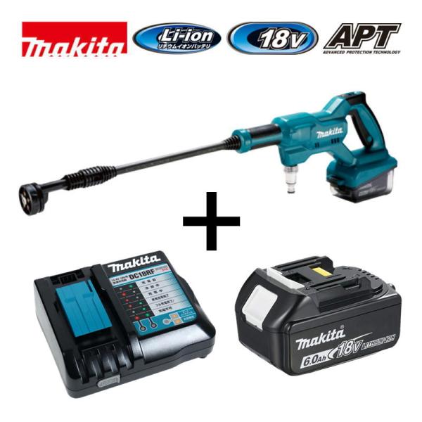 マキタ(makita) MHW180DZ 充電式洗浄機 (本体＋バッテリ＋充電器) 18V 6.0Ah ◆