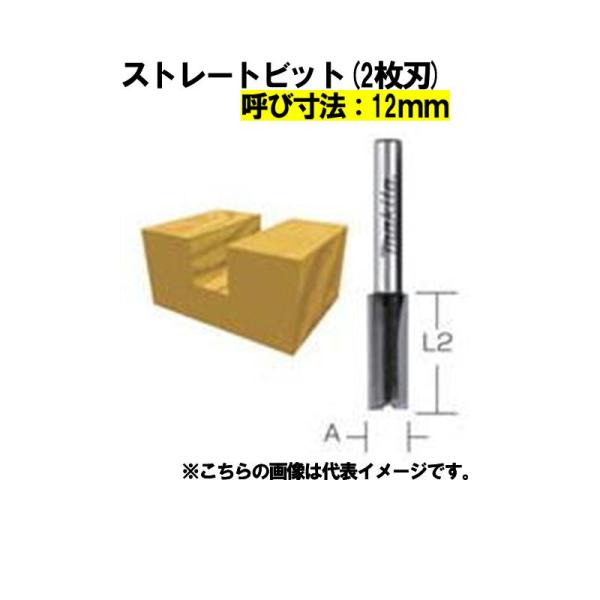 商品仕様ルータービット軸径：12mm対応機種：RP001GZ、3600HA、RP1801、RP2301FC など別売品D-21428 ストレートビット(2枚刃) 呼び寸法10mmD-18998 ストレートビット(2枚刃) 呼び寸法12mmD...