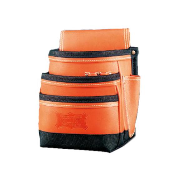 KNICKS(ニックス) KGR-301DD 最高級硬式グローブ革 3段腰袋 KNICKS(ニックス) KGR-301DD 最高級硬式グローブ革 3段腰袋