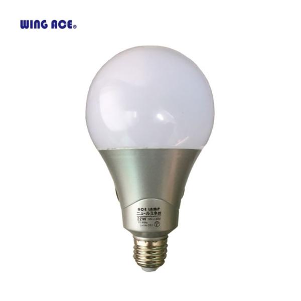 熱田資材 LED-L22A LED電球 ニュールミネα22W ○ : 島道具Yahoo