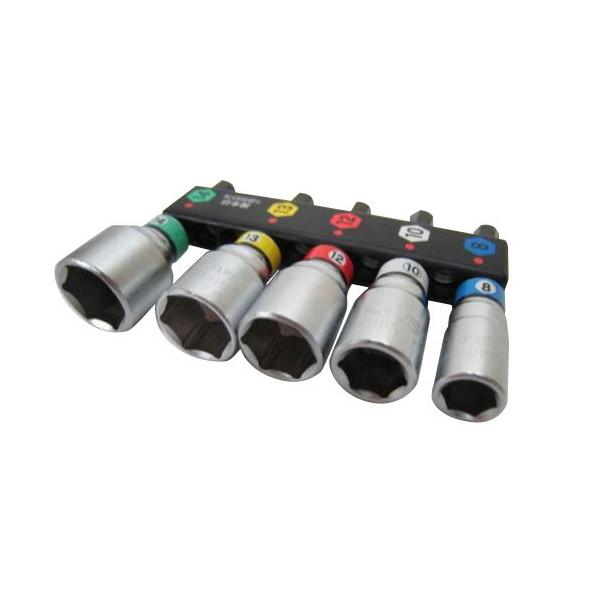 アラシソケットビットセット AB-5 8-14mm