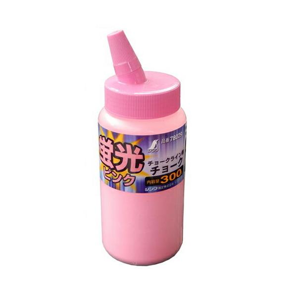 シンワ シンワ測定 チョークライン用チョーク 78029 蛍光ピンク 300g