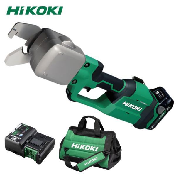 ハイコーキ（旧：日立工機） CE18DYCA(BH) コードレスCチャンカッタ 18V セット品(本体・BSL1820M ×1個・充電器) ◆