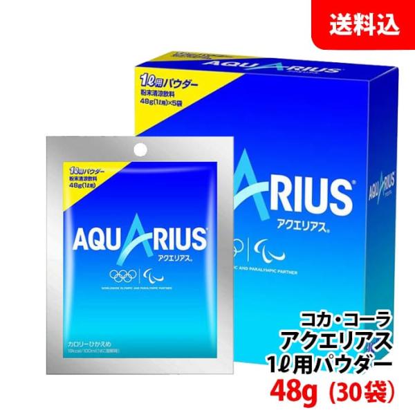 Minute Maid アクエリアス パウダーバッグ 48g(30袋) 【コカ・コーラ
