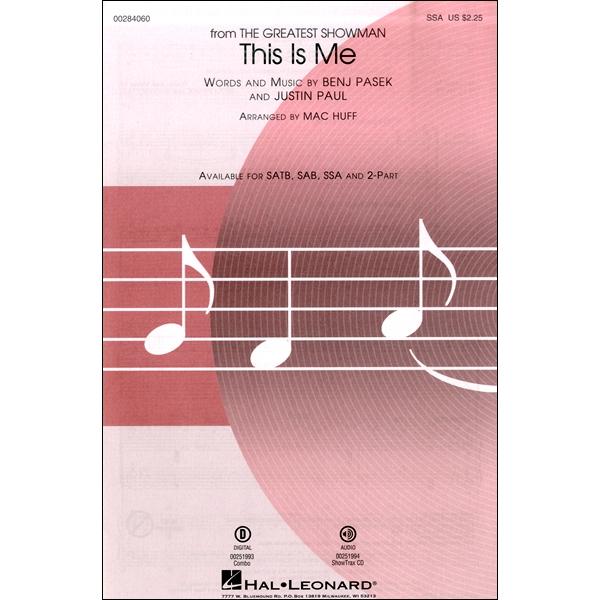 楽譜 輸入this Is Me From The Greatest Showman ディスイズミー グレイテストショーマン ウィンズスコア 島村楽器 楽譜便 通販 Paypayモール