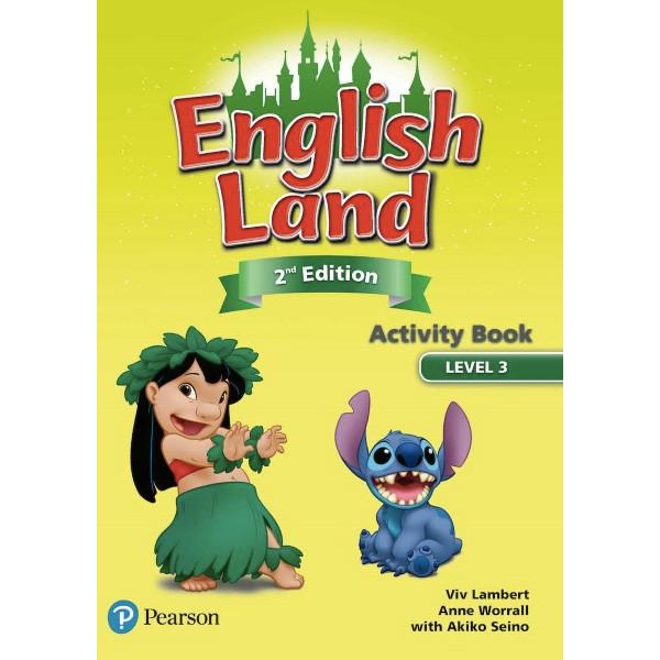English Land 2nd Edition Level 3 Activity Book ／ ピアソン