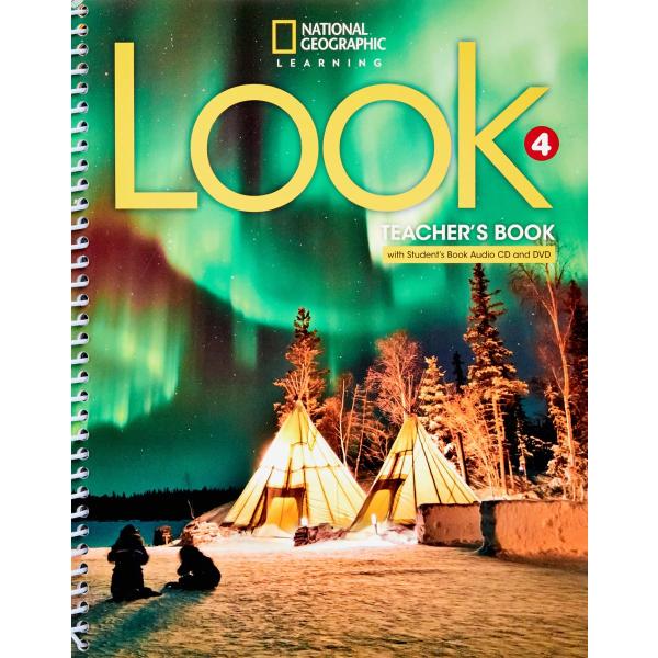 LOOK American English Book 4 Teacher’s book with MP3 Audio &amp; DVD ／ センゲージラーニング (JPT)
