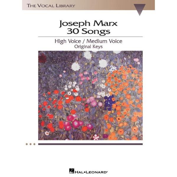 楽譜 VOC23 輸入 J．マルクス／30の歌曲集（高声用） ／ ロケット
