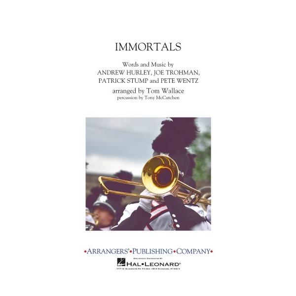 楽譜 UB434 輸入 《マーチングバンド楽譜》インモータルズ（「ベイマックス」エンディング曲）〔輸入〕 ／ ロケットミュージック