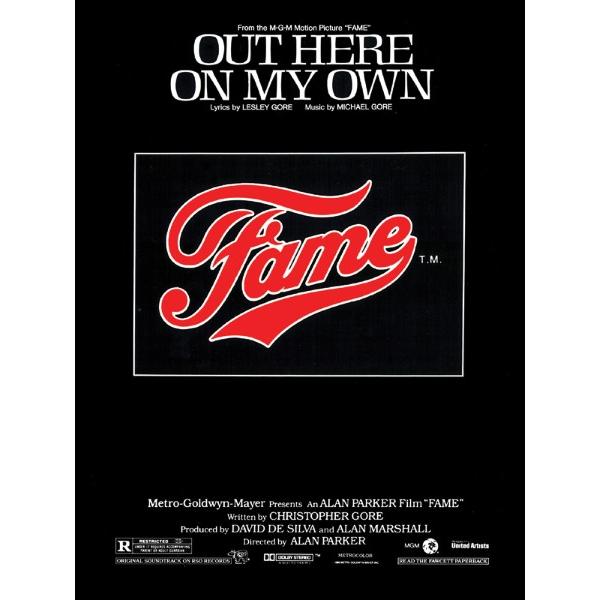 楽譜 輸入 あなたを求めて （映画「フェーム」）（P／V／G） Out Here on My Own (from Fame) /MICHAEL GORE ／ (株)テーヌ商会