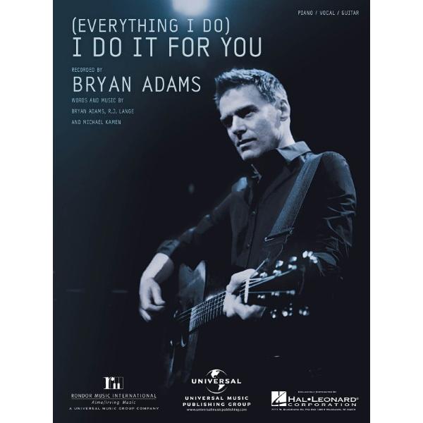 楽譜 輸入 アイ・ドゥ・イット・フォー・ユー （P／V／G） (Everything I Do) I Do It for You /Bryan Adams ／ (株)テーヌ商会
