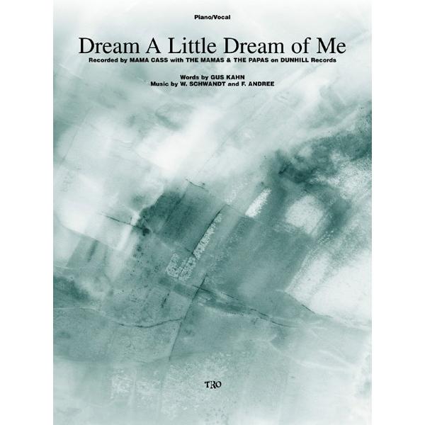 楽譜 輸入 私の小さな夢（PVG） Dream a Little Dream of Me ／ (株)テーヌ商会