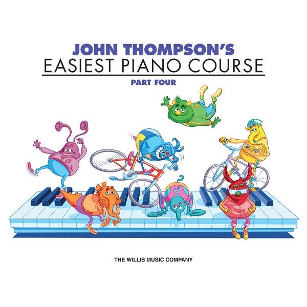 楽譜 輸入 ジョン・トンプソンの初級ピアノ教本第4巻 John Thompson’s Easiest Piano Course Part 4 ／ (株)テーヌ商会