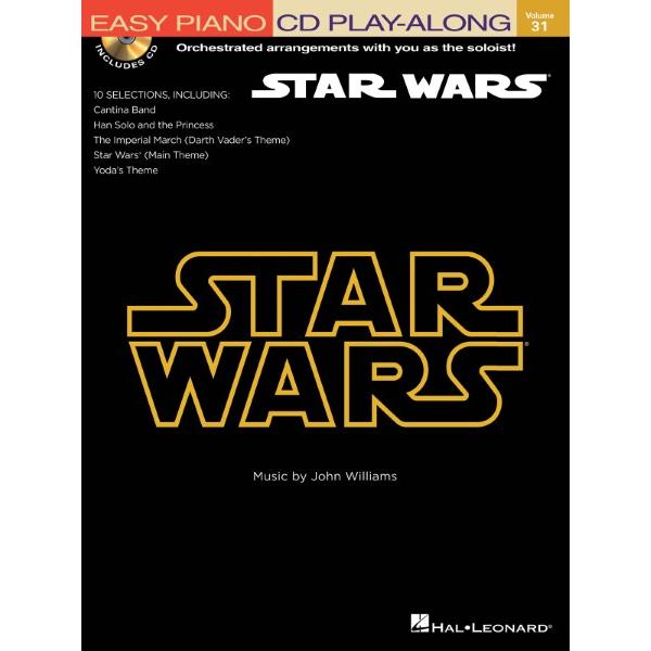 楽譜 輸入 スター・ウォーズ （ピアノソロ） Star Wars (Easy Piano PlayAlong Volume 31) /Book/CD Pack ／ (株)テーヌ商会