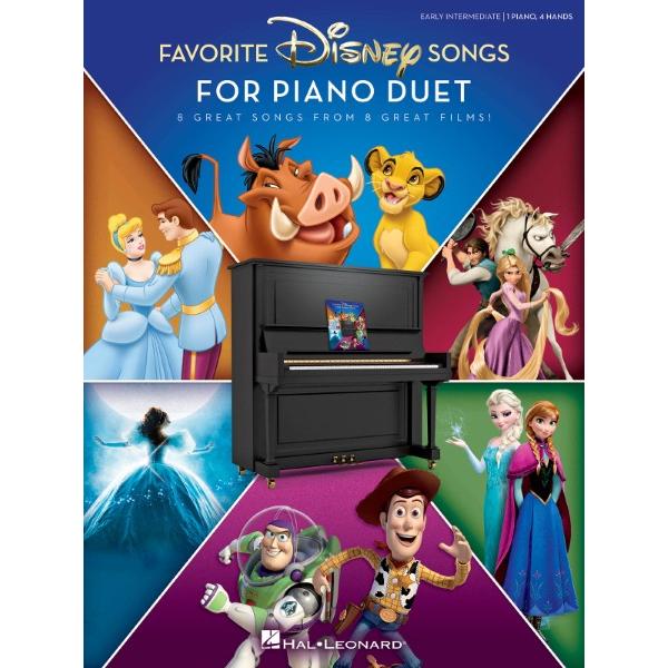 楽譜 輸入 ピアノ連弾のためのディズニー映画名曲集 （初中級） Favorite Disney Songs for Piano Duet /Early I ／ (株)テーヌ商会