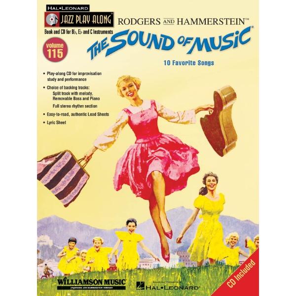 楽譜 輸入 サウンド・オブ・ミュージック The Sound of Music (Jazz PlayAlong Volume 115) ／ (株)テーヌ商会