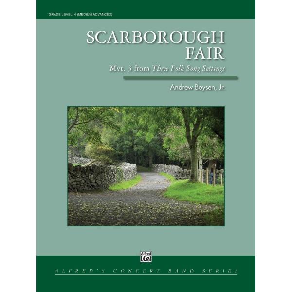 楽譜 輸入 スカボロー・フェア Scarborough Fair (Movement 3 from 3 Folk Song Sett ／ (株)テーヌ商会
