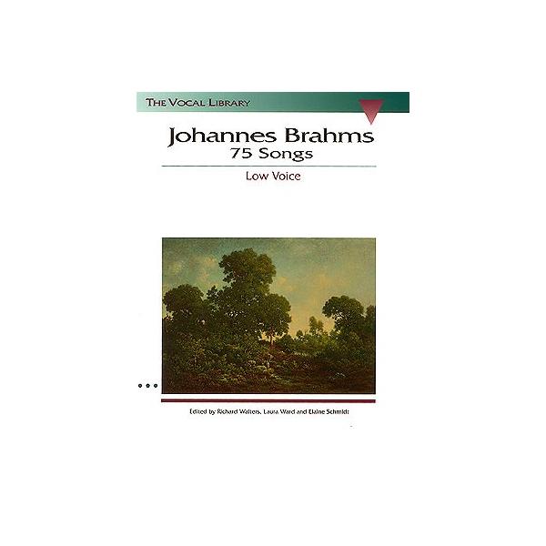 楽譜 輸入 ブラームス:75の歌曲集（低声用） Johannes Brahms: 75